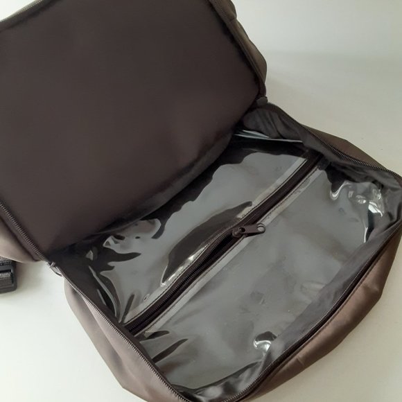 Kenneth Cole Backpack Brown Large - Picture 3 of 12